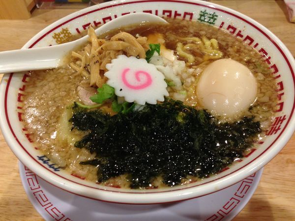 「ワハハ煮干味玉そば」@中華そば ムタヒロの写真