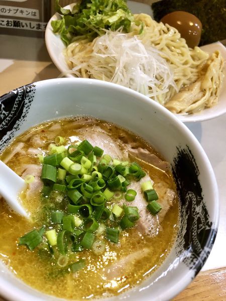 「【限定C】淡麗塩つけ麺 ￥850」@麺屋 扇 SENの写真