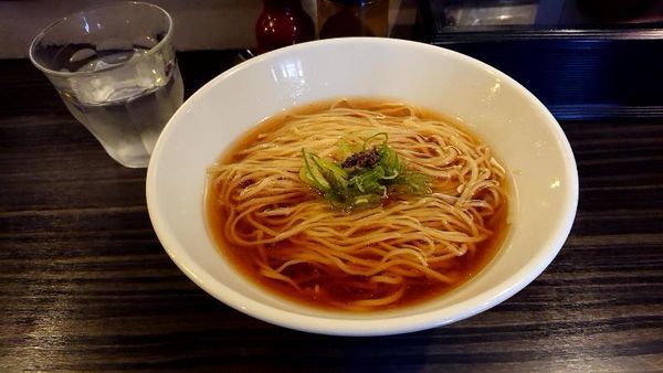 「煮干トリュフかけそば600円＋和え玉200円」@志奈そば 田なかの写真