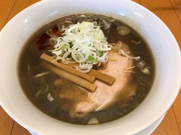 「濃口煮干し 太麺  680円」@中華そば にぼしの写真