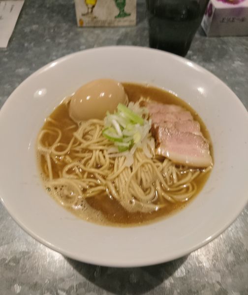 「味玉らぁめん醤油 和え玉」@らぁめん家 有坂の写真