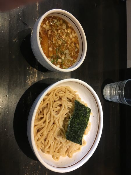 「つけそば中盛り」@中華そば しながわの写真