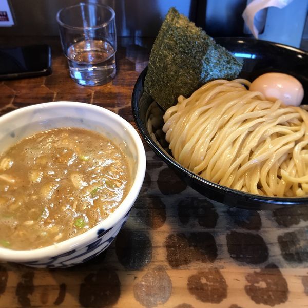 「つけめん 味玉」@つけめん・らーめん活龍 下館店の写真