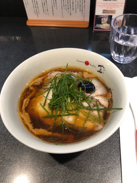 「チャーシュー醤油soba」@Japanese Soba Noodles 蔦の写真
