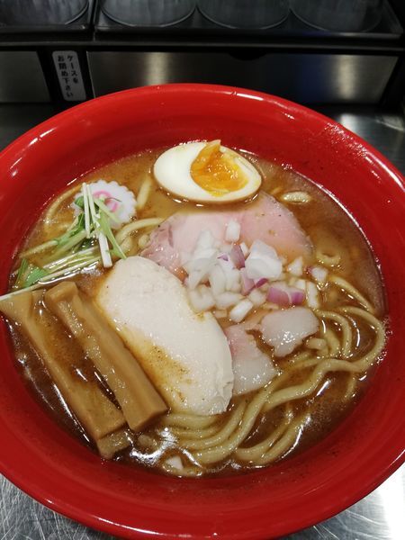「醤油SOBA」@荒節中華にはらいの写真
