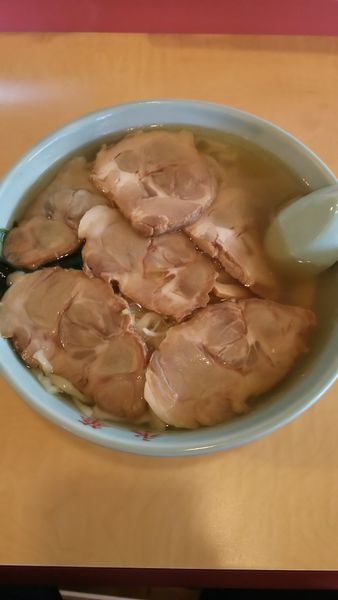 「チャーシューメン」@青竹打ち佐野ラーメン 永華 佐野アグリタウン店の写真