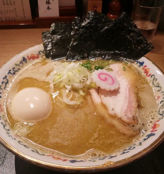 「特製濃厚煮干しそば､ご飯」@中華そば 勝本の写真