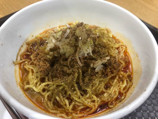 「汁なし坦々麺４辛」@汁なし担担麺 くにまつ LECT広島店の写真