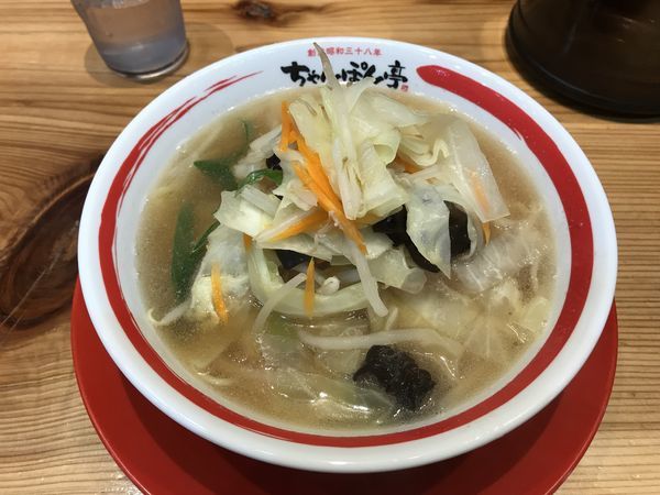 「近江ちゃんぽん 黄金だし」@ちゃんぽん亭総本家 彦根駅前本店の写真