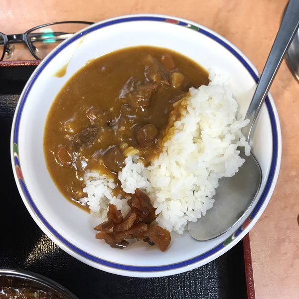 「ミニカレー」@清流そば 立川駅5・6番線の写真