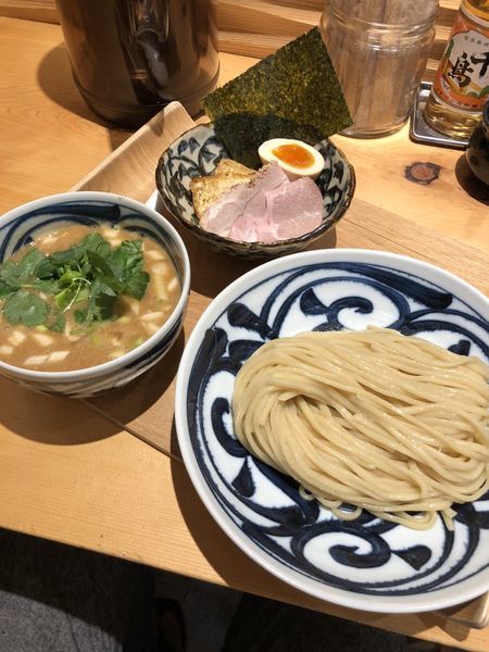 「酒粕濃厚つけそば」@銀座 風見の写真