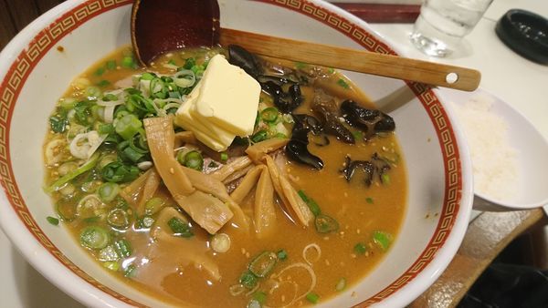 「味噌バター、ライス」@古典札幌柳麺 芳蘭の写真