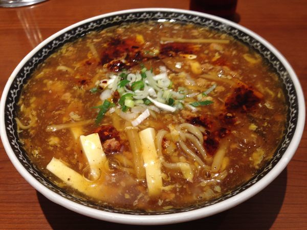 「酸辣湯麺」@炒飯と酸辣湯麺のお店 キンシャリ屋 Roppongi Branch店の写真