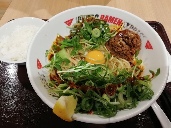 「汁なし担々麺（期間限定）」@IPPUDO RAMEN EXPRESS さいたま新都心コクーン店の写真