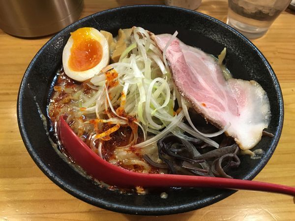 「味噌らーめん味玉付き」@miso style となみの写真