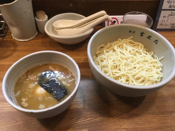 「味玉つけ麺」@麺屋吉左右の写真