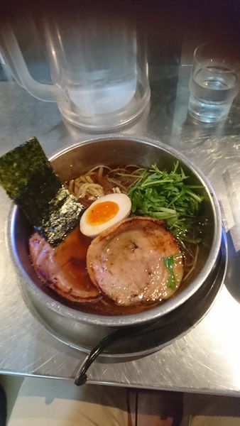 「炙りチャーシューらーめん 醤油まろ味」@ZUND-BARの写真