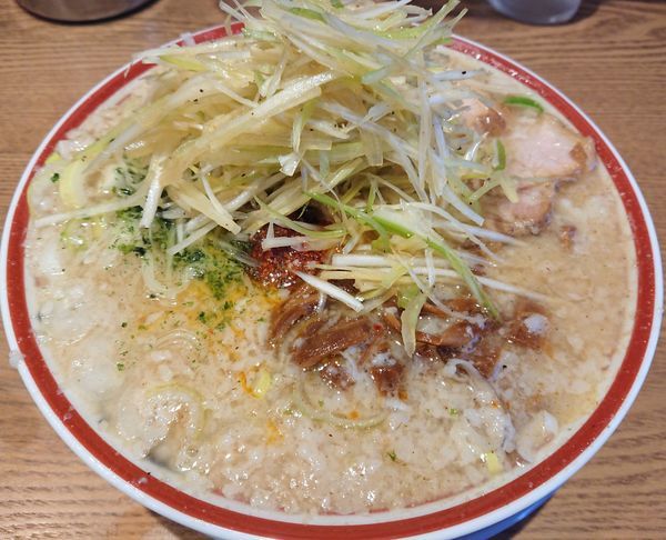 「山形辛味噌らーめん＋ねぎトッピング」@田中そば店 蒲田店の写真