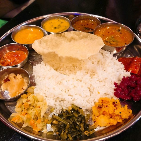 「ベジミールス」@インド食堂 チャラカラの写真
