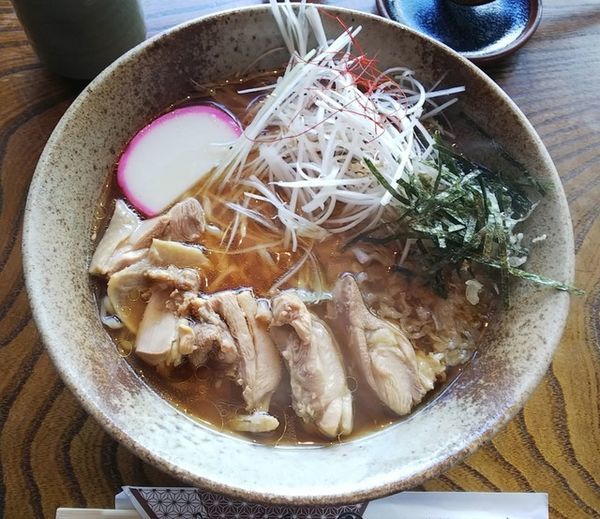「鳥中華750円」@手打ちそばのはせ川屋の写真