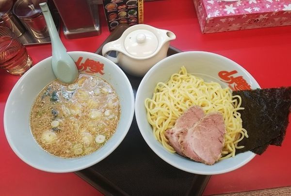 「味噌つけ麺」@ラーメン山岡家 山形西田店の写真