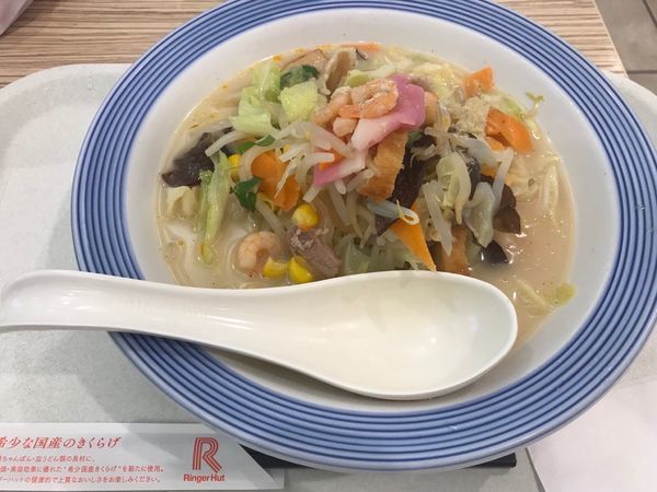 「長崎チャンポン 637円」@長崎ちゃんぽんリンガーハット モラージュ菖蒲店の写真