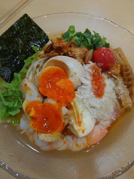 「冷やしかれーそば」@すすり処  奥がわの写真