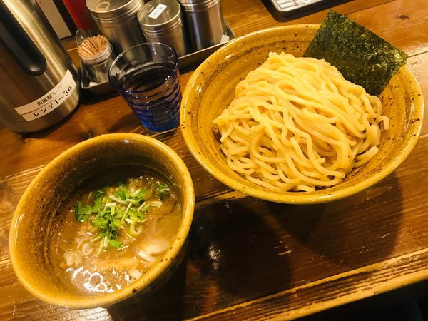 「ベジポタ煮干じめつけ麺」@ベジポタつけ麺 えん寺の写真