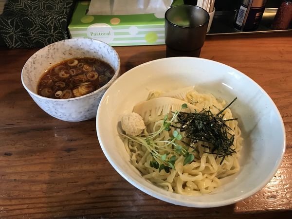 「淡麗つけそば 正油」@中華そばつけそば 千思萬考の写真