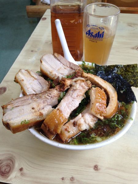 「チャーシューワンタンメン 1050円」@味の大西 本店の写真