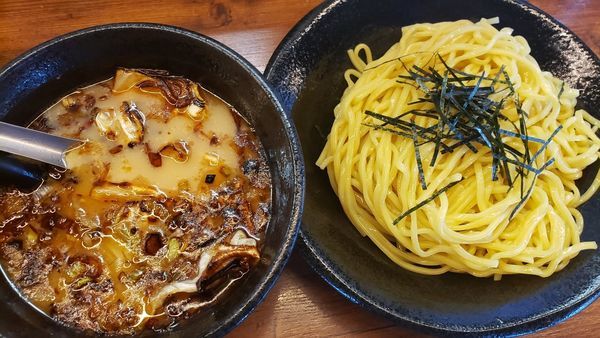 「まるきんつけ麺」@らーめん五衛門 浦安店の写真