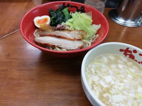 「鶏白湯つけ麺　限定」@なんつッ亭 弐 品川店の写真