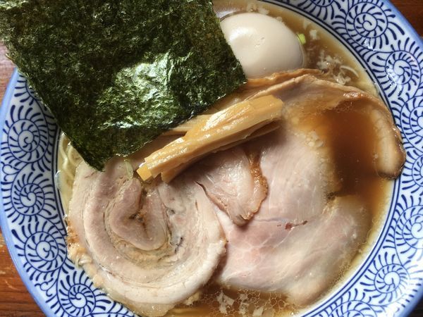 「味玉中華そば 800円」@中華そば 仙人掌の写真