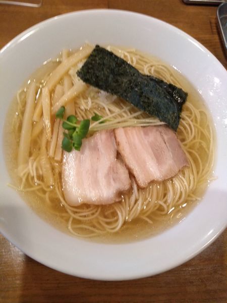 「塩らーめん 大盛 ランチAセット 800円」@らーめん雅ノ屋の写真