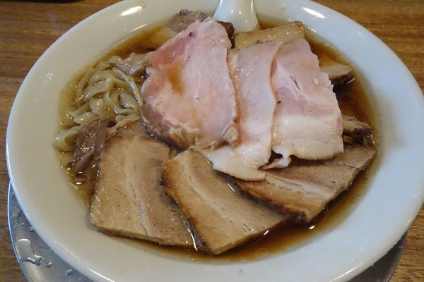 「肉そば(並)」@湯の台食堂の写真