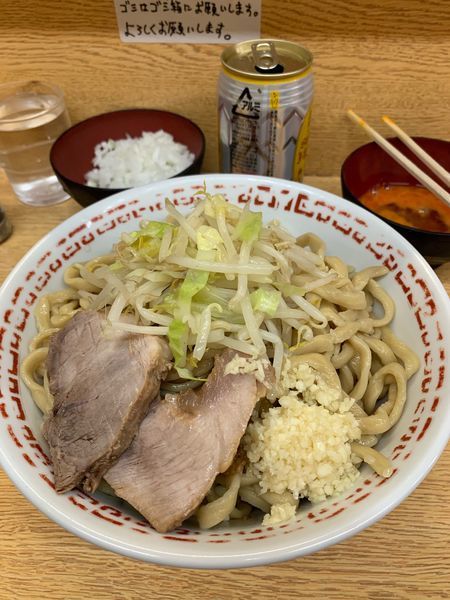 「特別 汁無し」@ラーメン二郎 環七新新代田店の写真