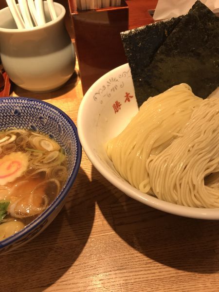 「清湯つけ麺」@つけそば 神田勝本の写真