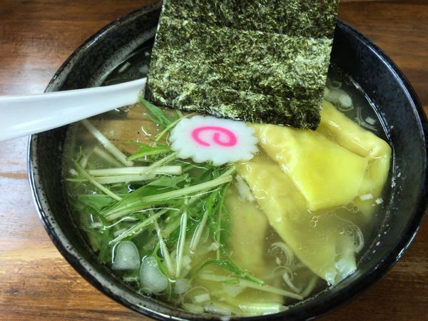 「塩わんたん麺 950円」@生竜の写真