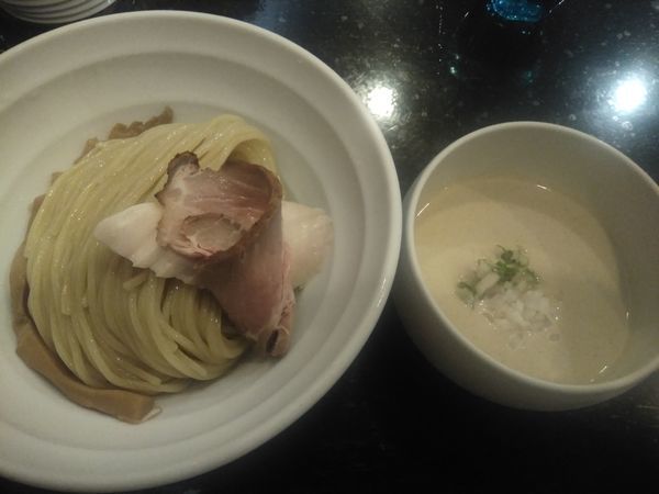 「（本日の推し麺）冷しホワイトつけ¥850」@七福軒の写真