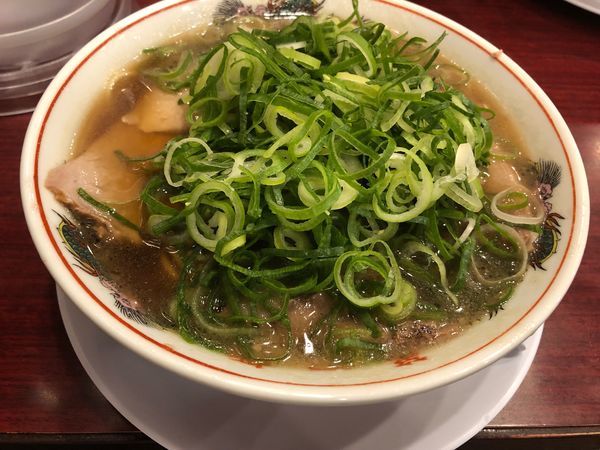 「ラーメンネギ多め」@本家第一旭 たかばし本店の写真