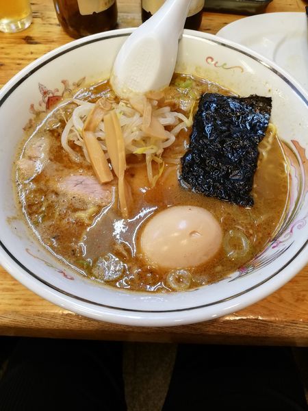 「ニンニクラーメン」@ハルピンラーメン 本店の写真