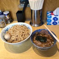 あつつけ麺半チャーシュー・大盛・味玉