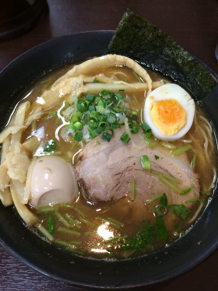 「フィニッシュラーメン680円➕味玉100円」@平九郎Rの写真