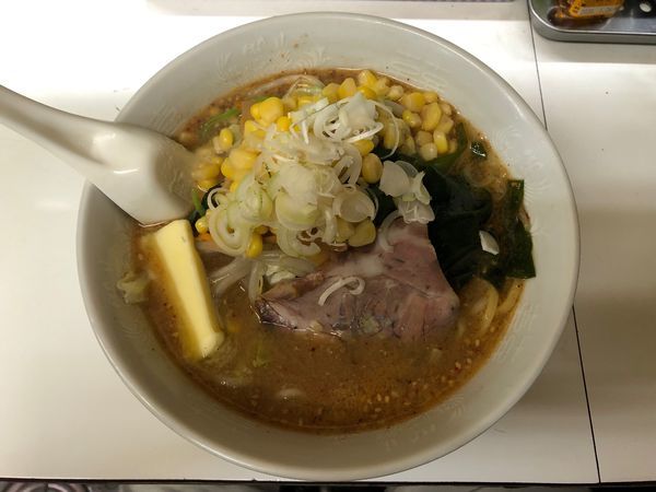 「味噌バターコーンラーメン」@札幌ラーメン カドの写真