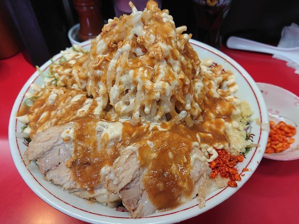 「ニンニクざんまい 大 豚二枚」@千里眼の写真