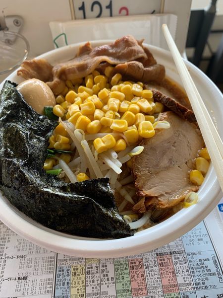 「東京スペシャルみそらーめん」@ど・みそ JRA東京競馬場店の写真