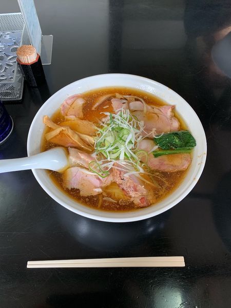 「チャーシューワンタン麺 大盛り」@手打 焔の写真
