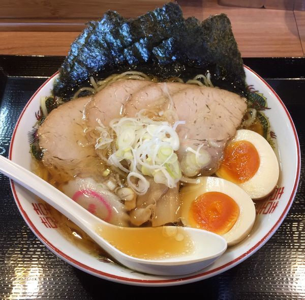「特製中華そば」@中華そば 金ちゃんの写真