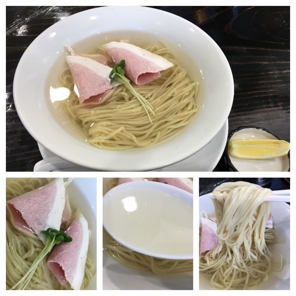 「限定 会津山塩冷やしラーメン 800円」@うえんで 山鹿店の写真