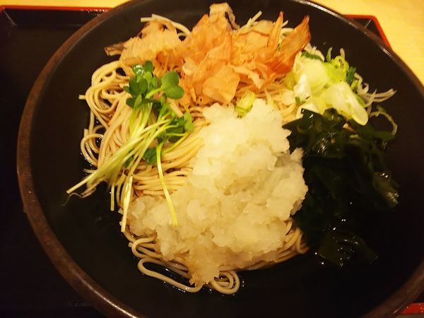 「ぶっかけ鬼おろしそば」@ゆで太郎 名古屋長者町店の写真